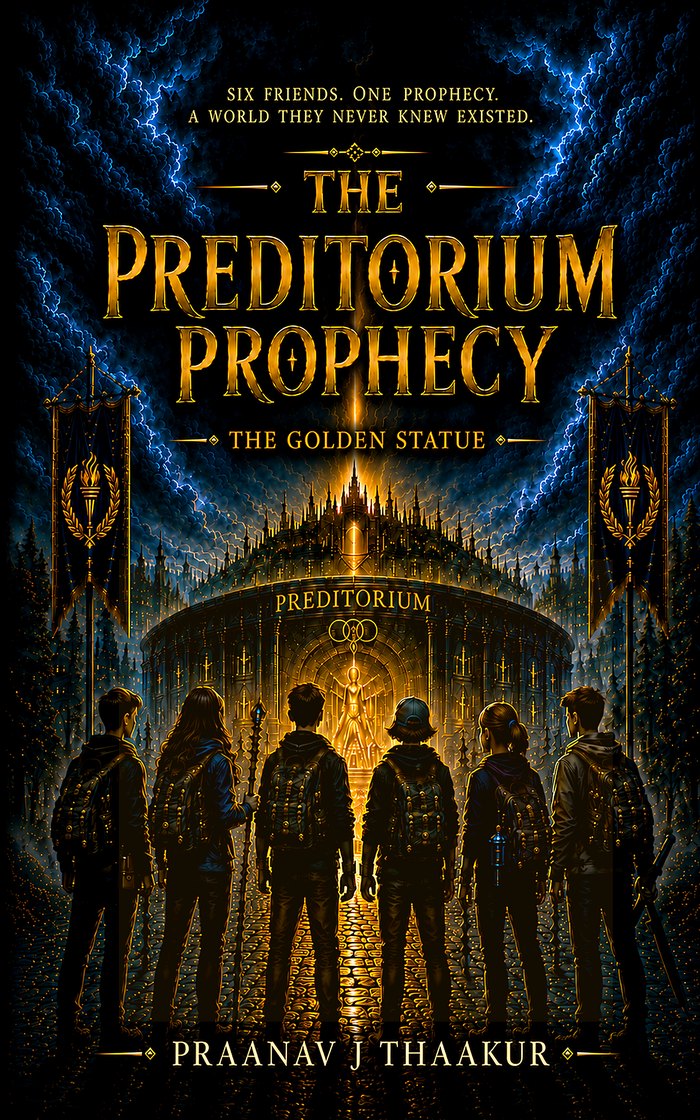 The Preditorium Prophecy: The Golden Statue book cover